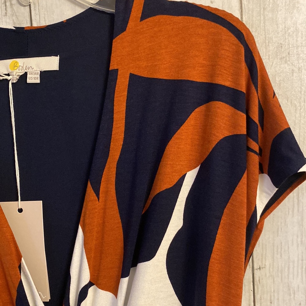 Boden Eleanor Jersey Faux Wrap Maxi Dress - Picture 6 of 14